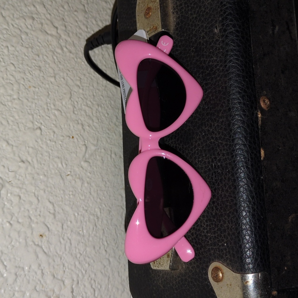 West Loop Pink Heart Women's Sunglasses
